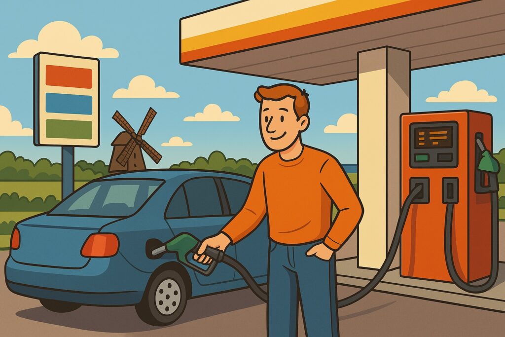 Tanken in Nederland